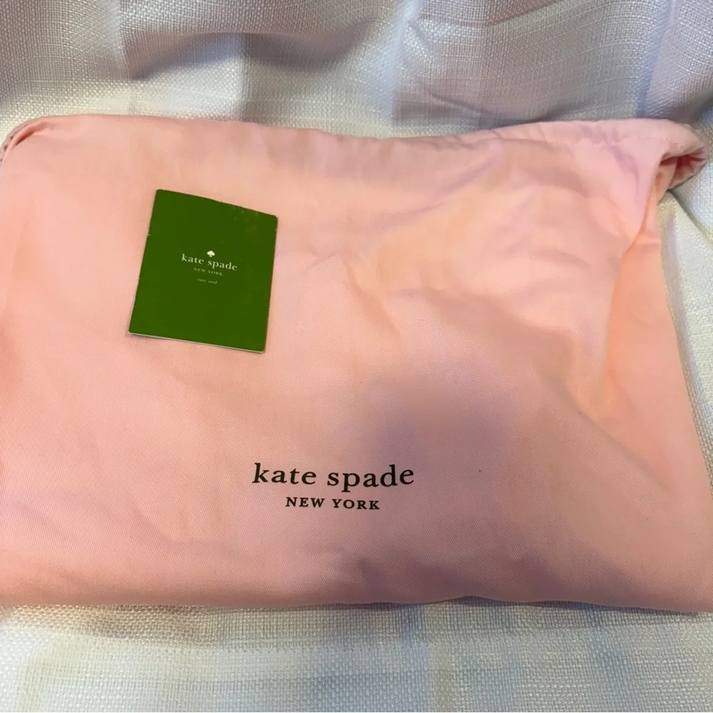 Kate Spade Stevie Jacquard Shoulder Bag Black Pink White Rare Classic Tote‎